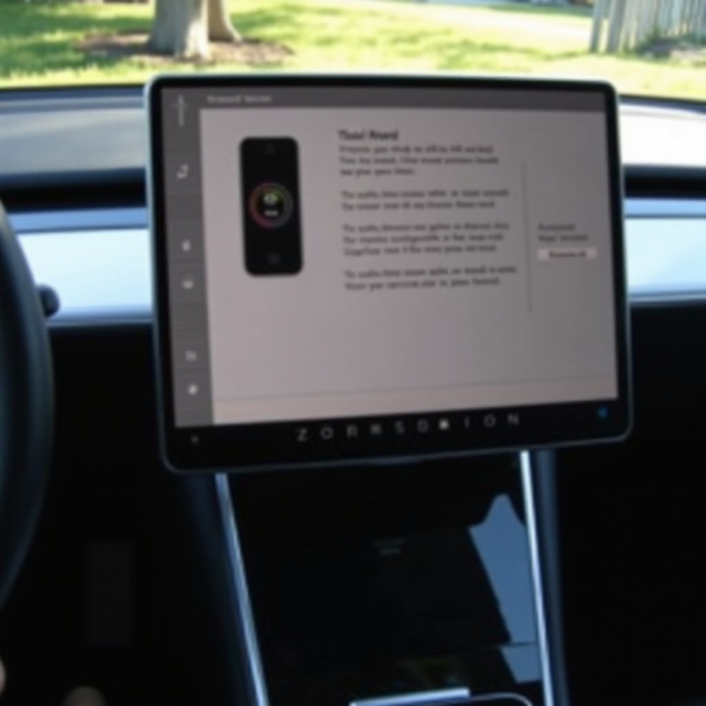 got new phone. how to set up on tesla 3