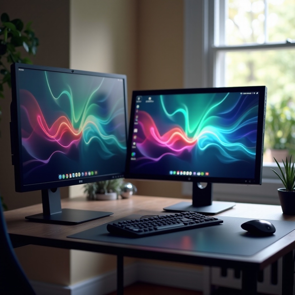 can i close my pc and keep monitors runnning