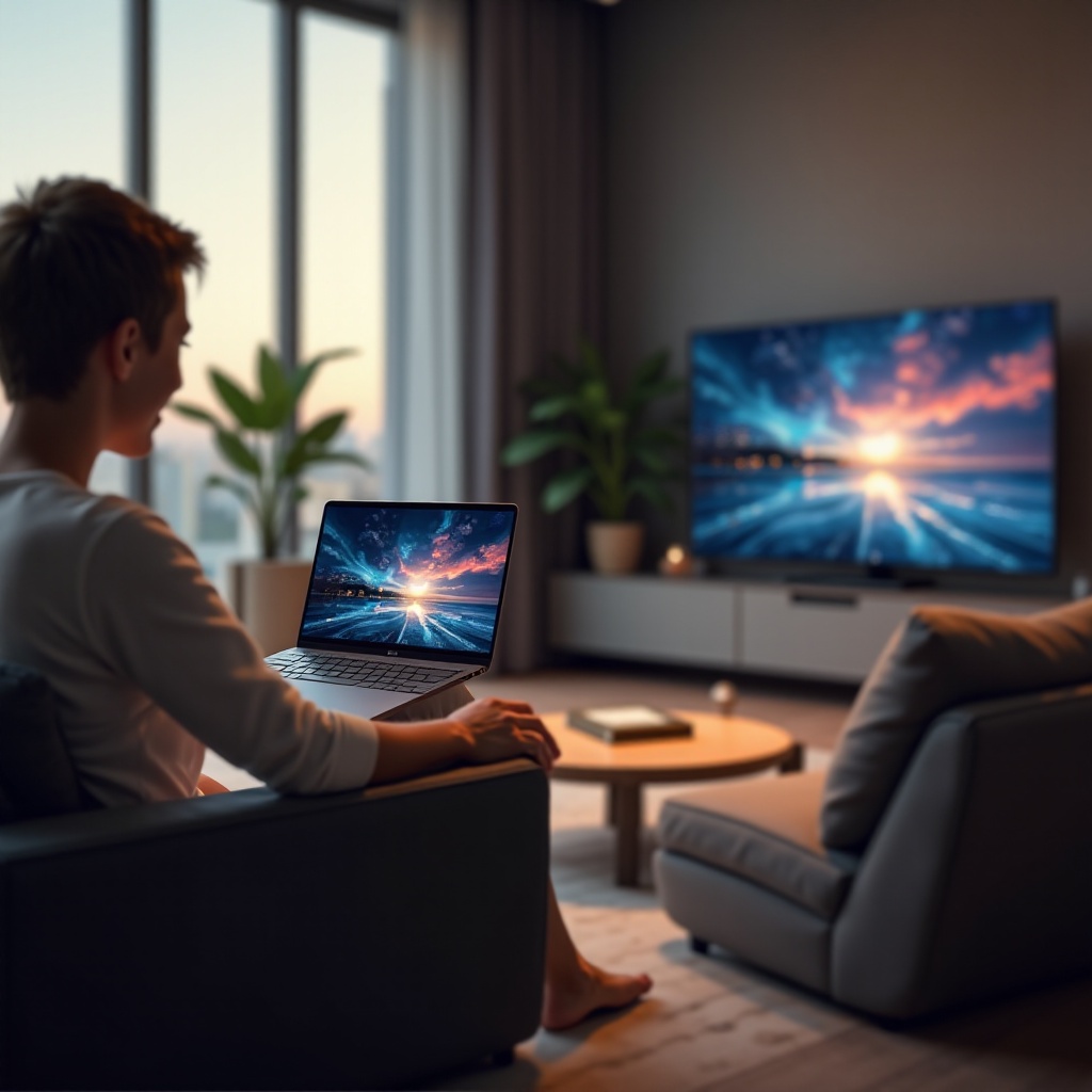 how to connect chromebook to tv without hdmi
