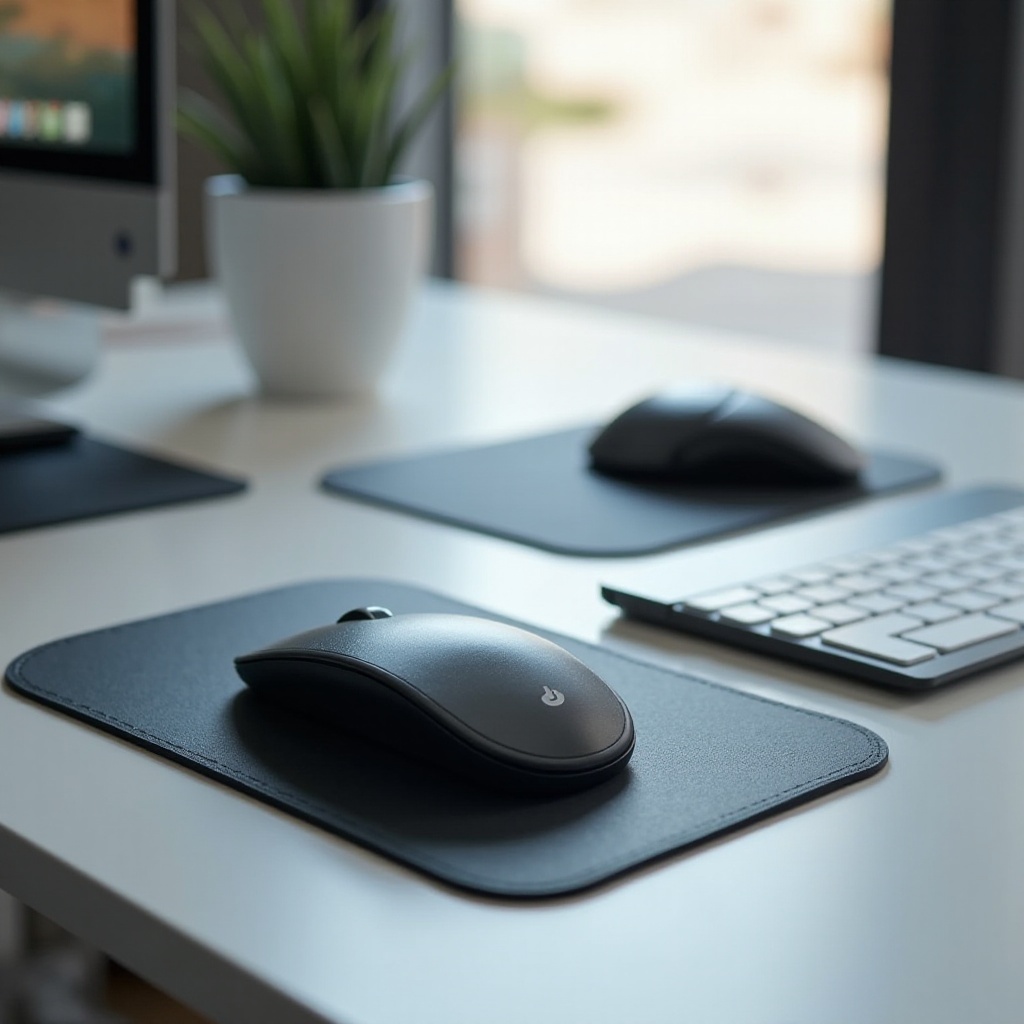 accessible computer mouse pad